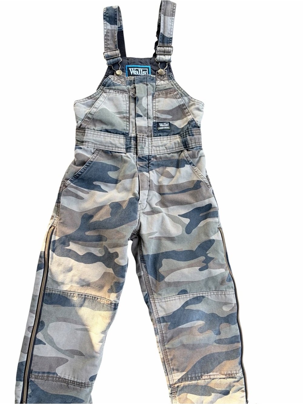 Walls Tough Wear Kids Camouflage Insulated Bib Hunting Over-Alls Boy/Girl